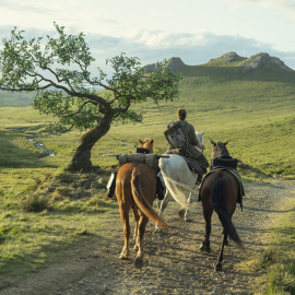 Fotograma de 'El Caballero de los Siete Reinos', con Peter Claffey como Ser Duncan el Alto.
