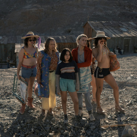 Las protagonistas de 'La misteriosa mirada del flamenco'.