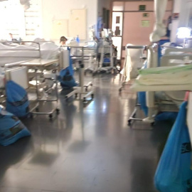 Sala de Urgencias del hospital La Paz.