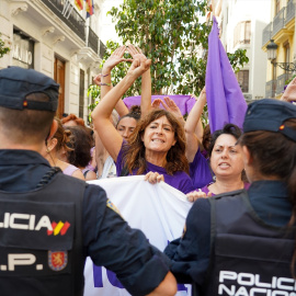 Imagen de archivo concentración feminista.