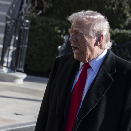 El presidente estadounidense, Donald Trump, en la Casa Blanca.13/1/2026 ONLY FOR USE IN SPAIN