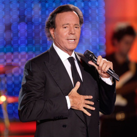 El cantante Julio Iglesias.