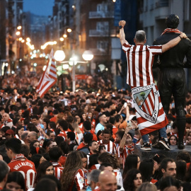 Aficionados del Athletic Club de Bilbao.