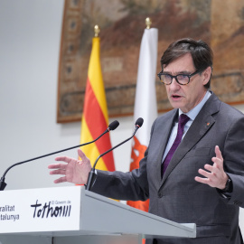 El presidente de la Generalitat de Catalunya, Salvador Illa.