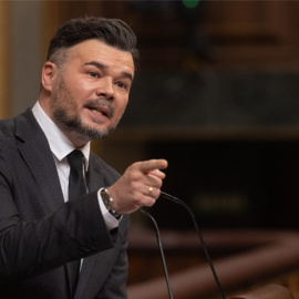 Gabriel Rufián en una foto de archivo del pasado 15 de enero.