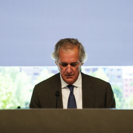 El presidente y CEO de Acciona, José Manuel Entrecanales Domecq, durante la Junta General de Accionistas de Acciona, en Madrid (España).