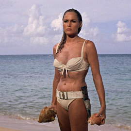 La actriz Ursula Andress en 'Agente 007 contra el Dr. No'.