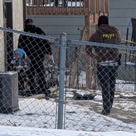 Liam Conejo Ramos, un niño de cinco años, detenido por el ICE en Minnesota, EEUU.