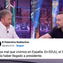 Pablo Motos y el Xokas en 'El Hormiguero'