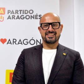 Alberto Izquierdo, portavoz y candidato del Partido Aragonés (PAR) que se presenta a las elecciones del próximo 8 de febrero.