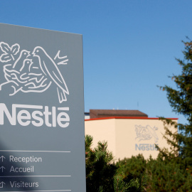 Foto de archivo de una planta de Nestlé en Suiza.