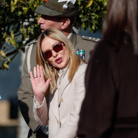 La primera ministra italiana, Georgia Meloni, en Roma en una imagen de archivo.