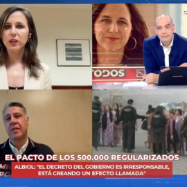 Ione Belarra responde a Nacho Abad en el programa 'En boca de todos'