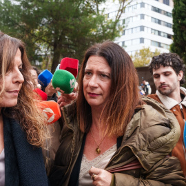 Foto de archivo Leire Díez a su llegada a los juzgados de Plaza de Castilla, en Madrid.