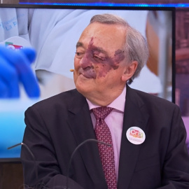 3/02/2026 El director del Grupo de Oncología Experimental en el CNIO, Mariano Barbacid, durante su intervención en 'El Hormiguero'.