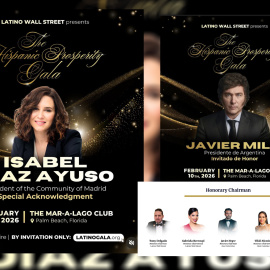 Evento Ayuso en la residencia de Trump