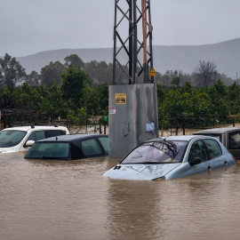 Imágenes de las inundaciones en San Martín del Tesorillo, en Cádiz