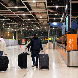 Imatge d'aquest divendres de l'estació de Sants. 06/02/2026