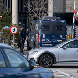 Una furgoneta de la Policía Nacional, en una imagen de archivo.