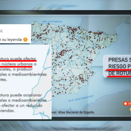 Mapa en el programa de Iker Jiménez