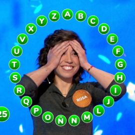 Rosa Rodríguez se ha convertido en la ganadora del mayor bote de la historia de 'Pasapalabra' : 2.716.000 euros.
