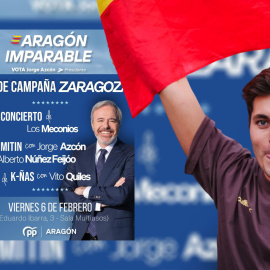 Vito Quiles en un acto del PP