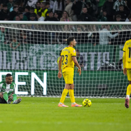 Imagen de archivo de un partido Betis - Girona en Sevilla.