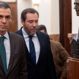 Pedro Sánchez y Óscar Puente