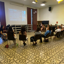 Imatge d'una trobada de Fem Refugi. 02/2026