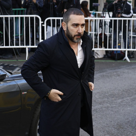 Víctor de Aldama en su llegada al Tribunal Supremo.