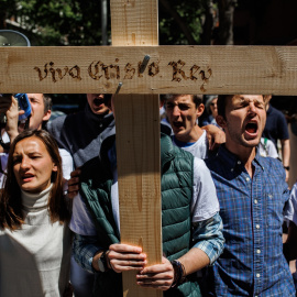 Concentración antiabortista