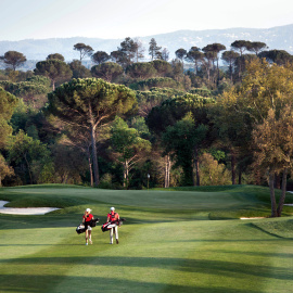 Un dels camps de golf que formen part del complex Camiral Golf & Wellness de Caldes de Malavella