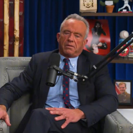 Robert F. Kennedy Jr. durante una entrevista