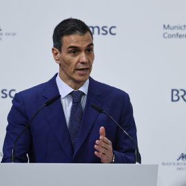 Pedro Sanchez en Munich.