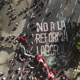 Manifestación en Buenos Aires