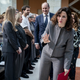 La presidenta de la Comunidad de Madrid, Isabel Díaz Ayuso