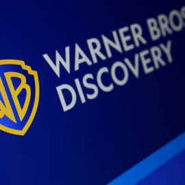 El logo de Warner Bros Discovery.