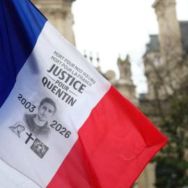Manifestación por la muerte de un joven ultraderechista en Francia