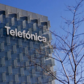 Vista de la sede operativa de Telefónica en Madrid, en una imagen de archivo.