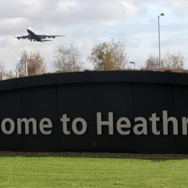 Aeropuerto de Heathrow en Londres, Reino Unido.