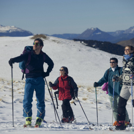 Rodatge del film 'Balandrau, vent salvatge'