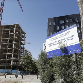 Una promoción inmobiliaria, en un imagen de archivo.