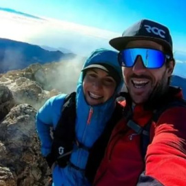 Fotografía de Facebook de Thomas Plamberber y Kerstin Gurtner.