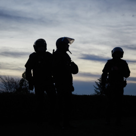 Agentes de policía, en una imagen de archivo.