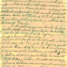 Imagen del diario manuscrito de Manuel de Vilachá cedidas por Miguel Ángel Rodríguez González..