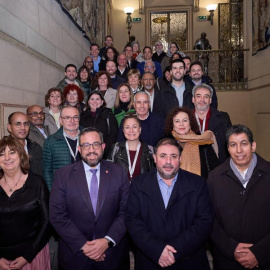 Imagen de la Conferencia celebrada en el Parlamento de Navarra.