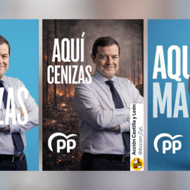 Memes con el cartel de Mañueco.