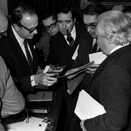 Reunión de la Junta de Portavoces del Congreso de los Diputados, celebrada tras el intento fallido de golpe de Estado