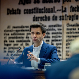 El presidente del Consejo de Administración de la Corporación RTVE, José Pablo López