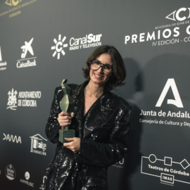 Paz Vega en los Premios Carmen en 2025.